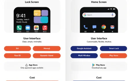 Android vs iOS: Farklar, Avantajlar ve Dezavantajlar