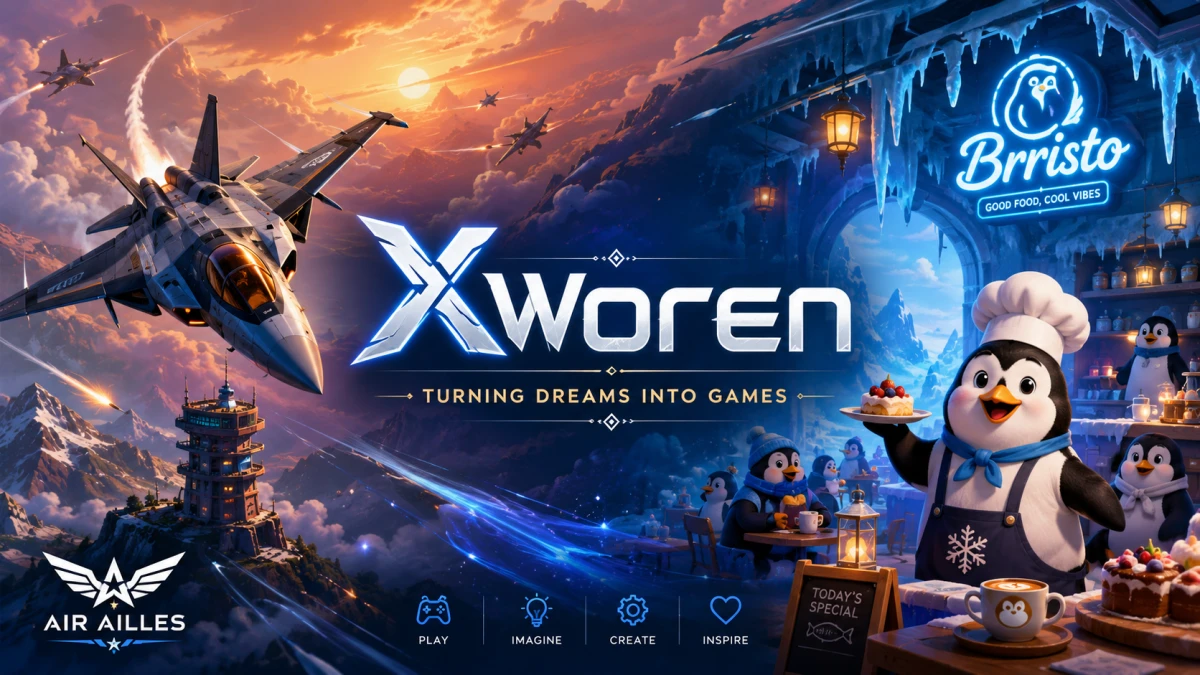 XWoren Games Air Ailles ve Brristo ile mobil oyun dünyasında aksiyon ve eğlence sunuyor