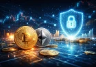 Bitcoin, Ethereum ve Blokzincir: Kripto Güvenliği & Regülasyon Rehberi konusu icin Kripto alanini anlatan SEO uyumlu haber gorseli.