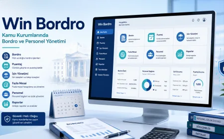 Win Bordro ile Kamu Kurumlarında Personel Yönetimi